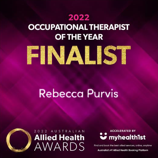 OT of the Year Finalist Rebecca Purvis 2022